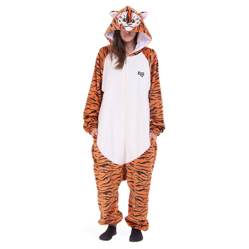 Snuggs Blanket Animal Onesie Tiger